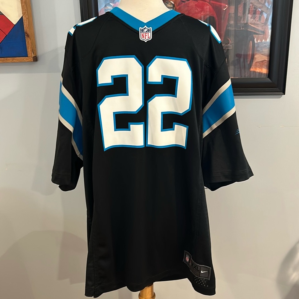 Nike NFL Carolina Panthers Christian Mccaffrey jersey